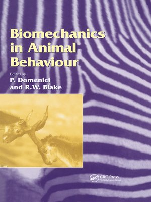cover image of Biomechanics in Animal Behaviour